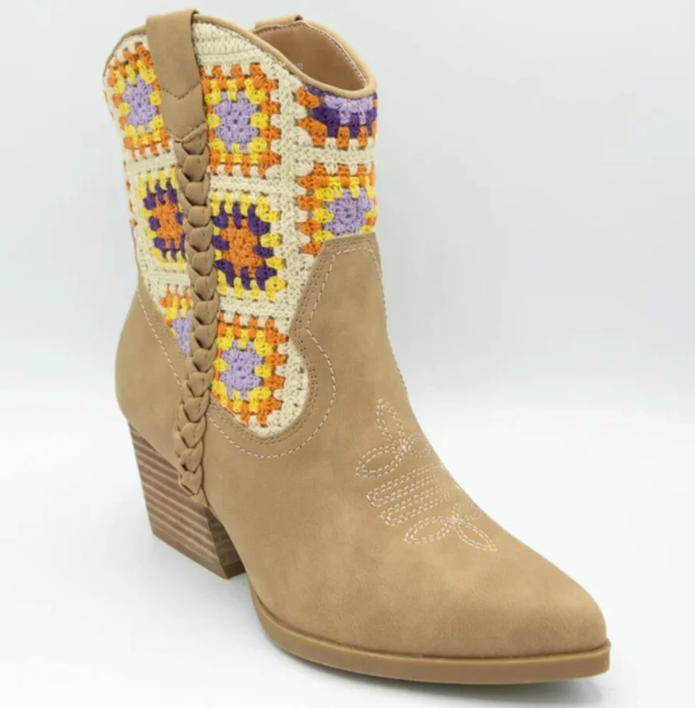 DV Dolce Karyn Crochet Booties - Picture 5 of 6